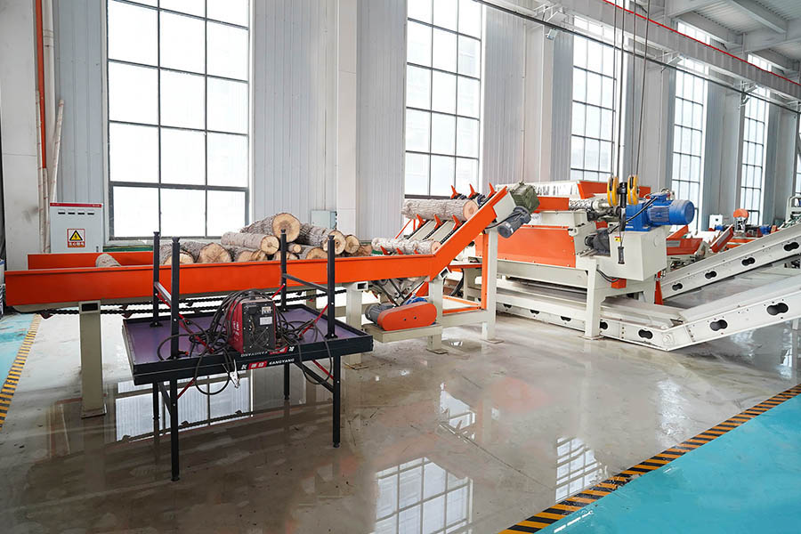 九尺旋切生產(chǎn)線